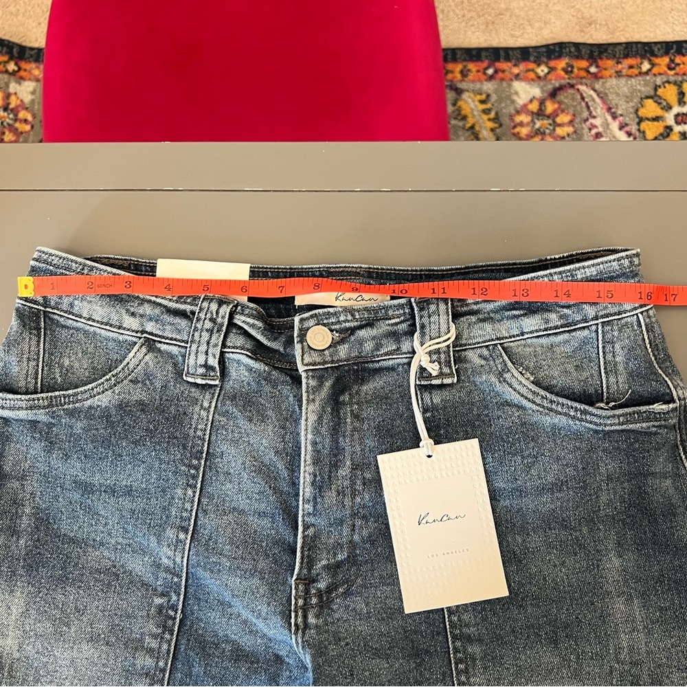 KanCan Avery Straight Leg Cargo Jeans - Picture 10 of 12